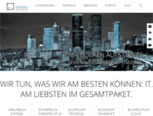 Tablet Screenshot of dubrau-gmbh.de